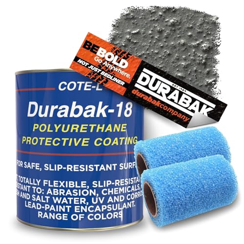 Durabak-18 Textured Truck Bed Liner Gallon KIT - Roll On