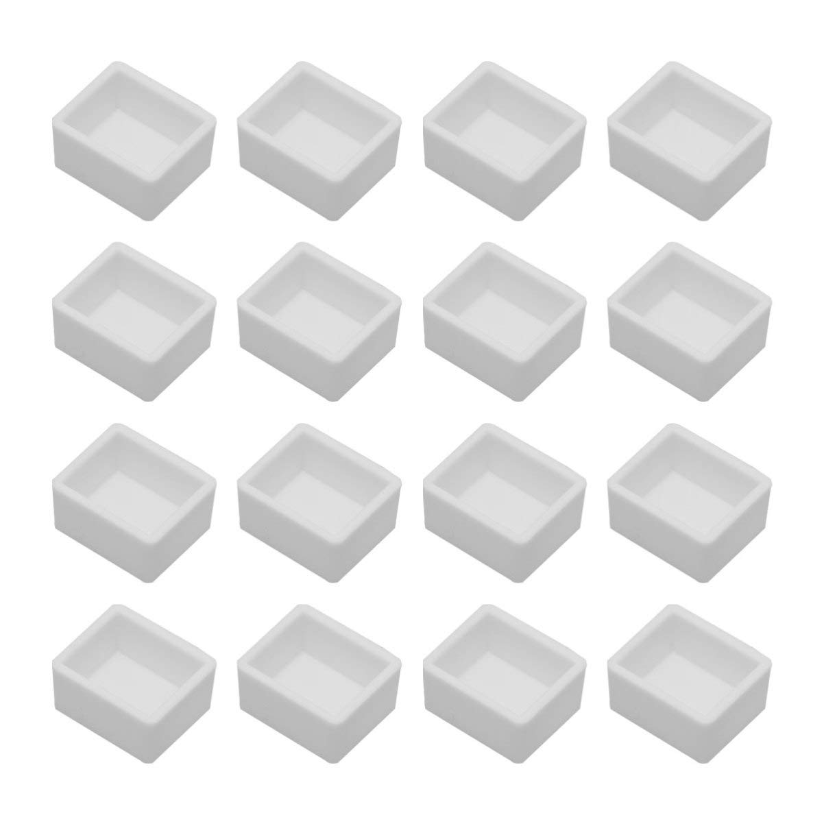 100pcs Paint Tray Watercolor Palette Watercolor Tins Fit for Watercolor Oils Half pan Paint pan Art Watercolor Plastic Pans Empty Paint tin Gouache Travel Stuff White Mixer Solid