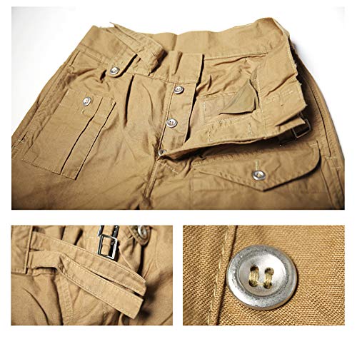 Repro British Army 1943 Pattern Double Buckles Gurkha Pants4