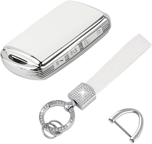 Miniatura 9 de UHONSN Funda para llavero Mazda, carcasa de TPU suave con cordón para llavero, cubierta protectora compatible con Mazda 3 6 CX-5 CX-9 CX-30 CX-50