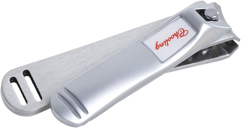 Chooling Fingernail Clipper with Build-in File - Sharpest Stainless Steel Nail Clipper - Quality Nail Cutter - Perfect Nail Clippers for Men & Women