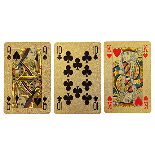 Naipes dorados clásicos Top Trumps Póker miniatura 6