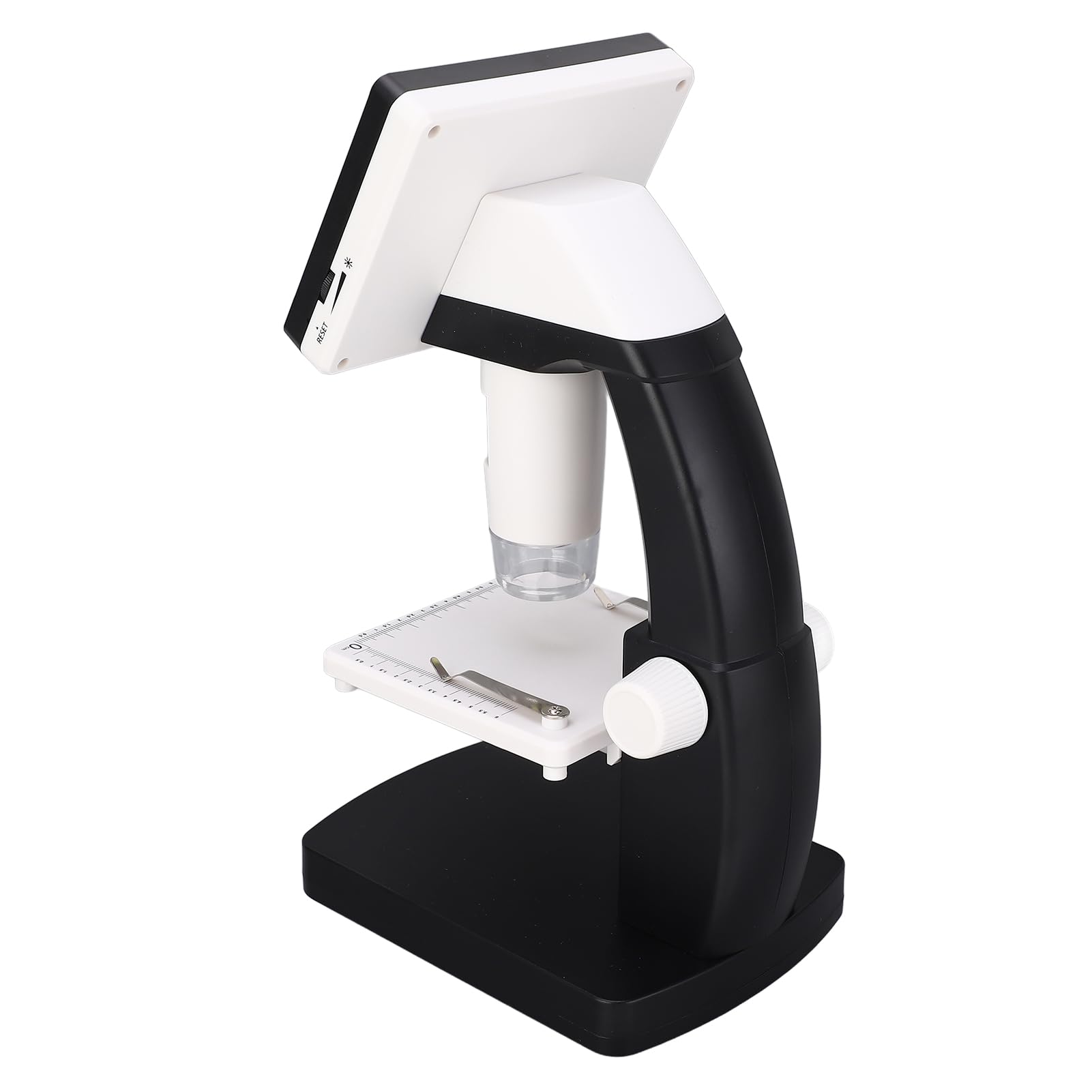 Cuifati Mikroskop Cyfrowy 2 MP 1080 P 1000X z 4,3-calowym Ekranem IPS, 8 Diodami LED, pamięcią 32 GB, baterią litową, Interfejsem USB do Kontroli Płytek Drukowanych i Biżuterii