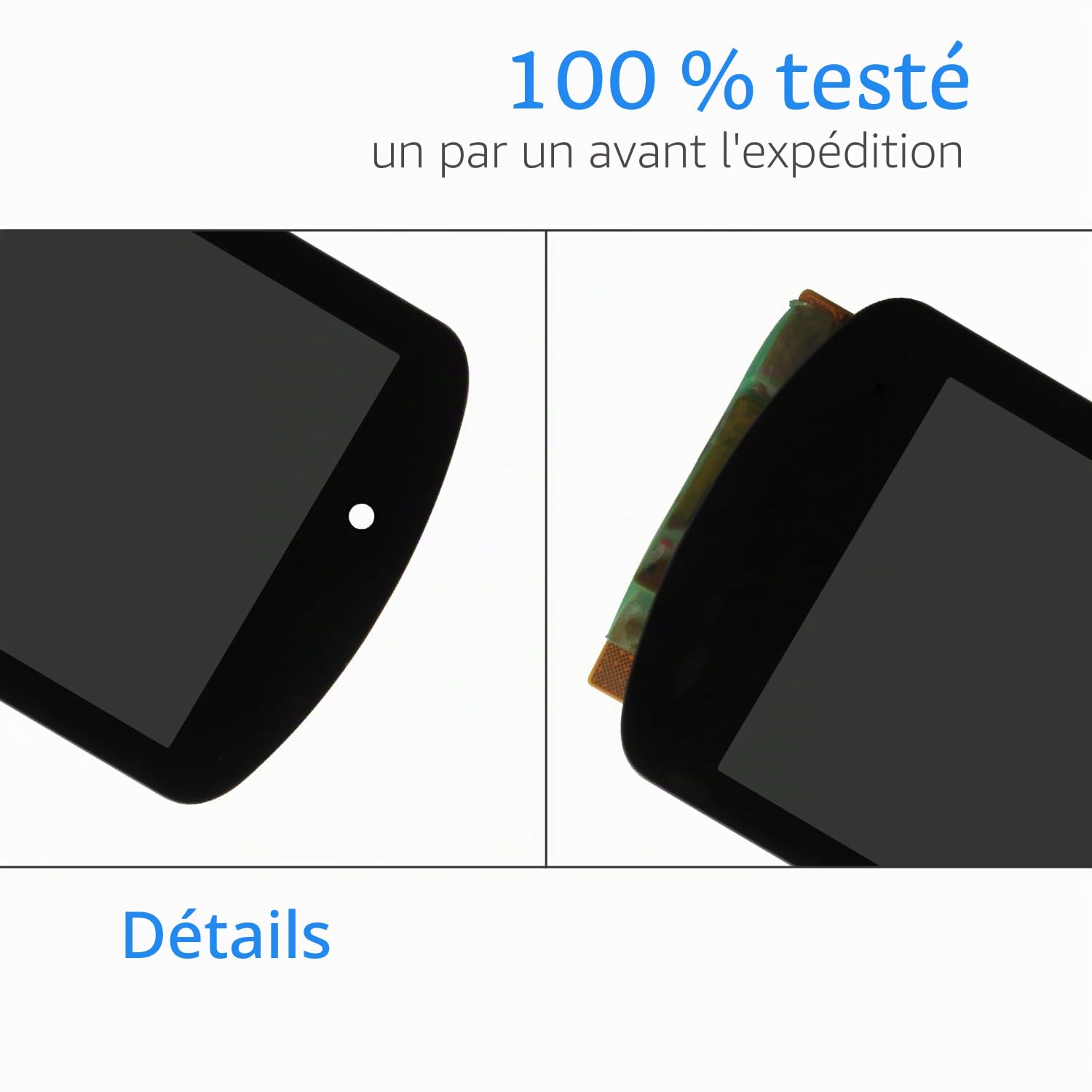 LADYSON Original 3.5" pouces LM1625A01-1C Écran LCD Complet pour Garmin Edge 1030 Plus Vélo Affichage Écran Tactile Digitizer Réparation avec Outils Gratuits