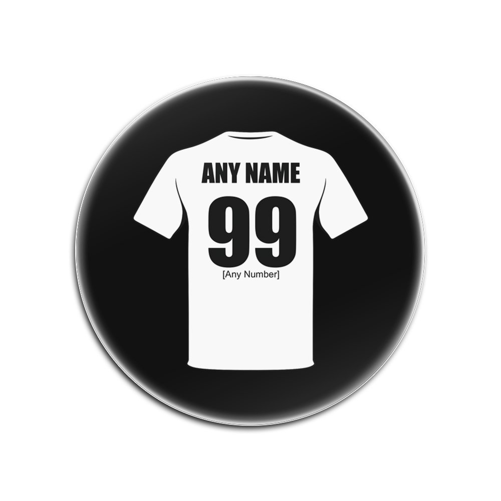 UNIGIFT Personalised Gift - Port Vale Round Glass Coaster (Football Club Design Theme, Colour Options) - Any Name/Message on Your Unique Mat Pad - The Valiants Vale Valeites