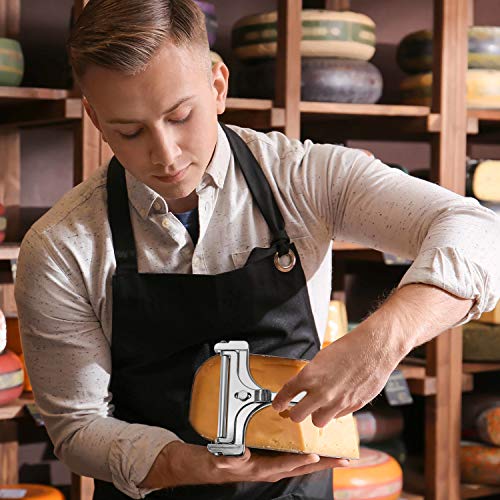 Cortador de queso de acero inoxidable con grosor ajustable y cable 6