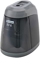 Vista 1 de Button Japan BV-6 - Sacapuntas eléctrico, funciona con pilas, color negro