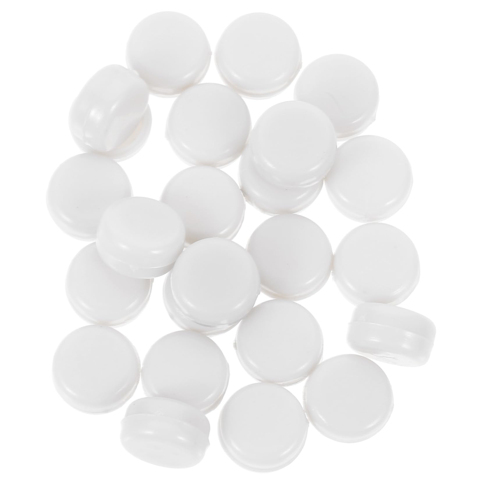 OSALADI 1set Plastic Rattle Boxes for Creative Bell Ring Accessories for Doll Repair and Pet Play Gentle Sound for Development and Tactile Learning 100pcs