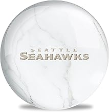 On The Ball Bowling NFL Seattle Seahawks Marble Undrilled Bowling Ball