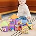 Melissa & Doug K's Kids Match and Build Soft Blocks Set