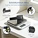 Narpult Smart Black Door Handle, Door Handle Set for Home, Black Interior Door Handles for Bedroom, Front Door Lock Sets with Reversible Handle (2, Matte Black, Entry (Same Keys))