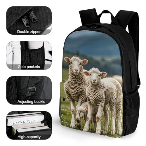 Mochila ligera casual para senderismo y viaje unisex miniatura 3