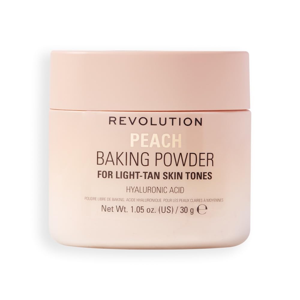 Revolution Loose Baking Powder - Orange - 30g - Makeup Setting & Brightening