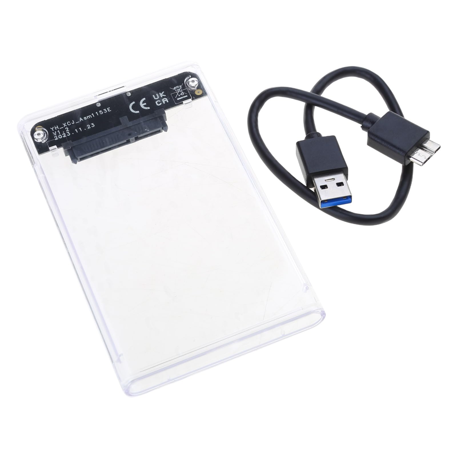 2.5inch Hard Drive Enclosure USB3.0 to SATA3.0 Tool Frees Externals Hard Drive Enclosure for 7mm/9.5mm 2.5inch SSD