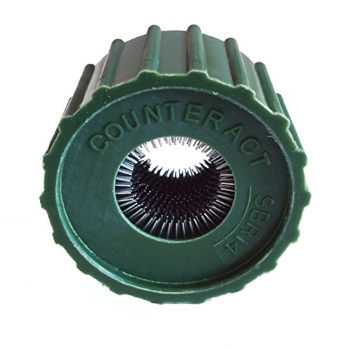 Image of Counteract SBR16 16mm Wheel and Hub Stud Cleaning Tool Inserts for SBCT13, Cleans Surface Rust, Corrosion, Debris on Commercial Trucks, RV's and Bus, 2pk