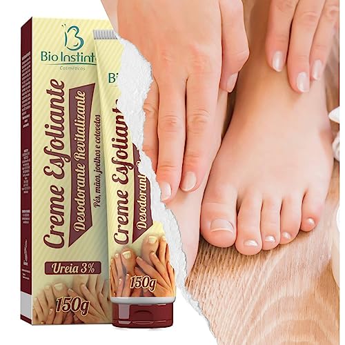 CREME ESFOLIANTE PARA OS PÉS E MÃOS BIO INSTINTO 150G