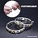 Fablinks Italian Charm Bracelet, 9mm 304 Stainless Steel Charms Link Starter Bracelets for Women, Silver Modular Jewelry for Men with Tool and 3 Extra Links