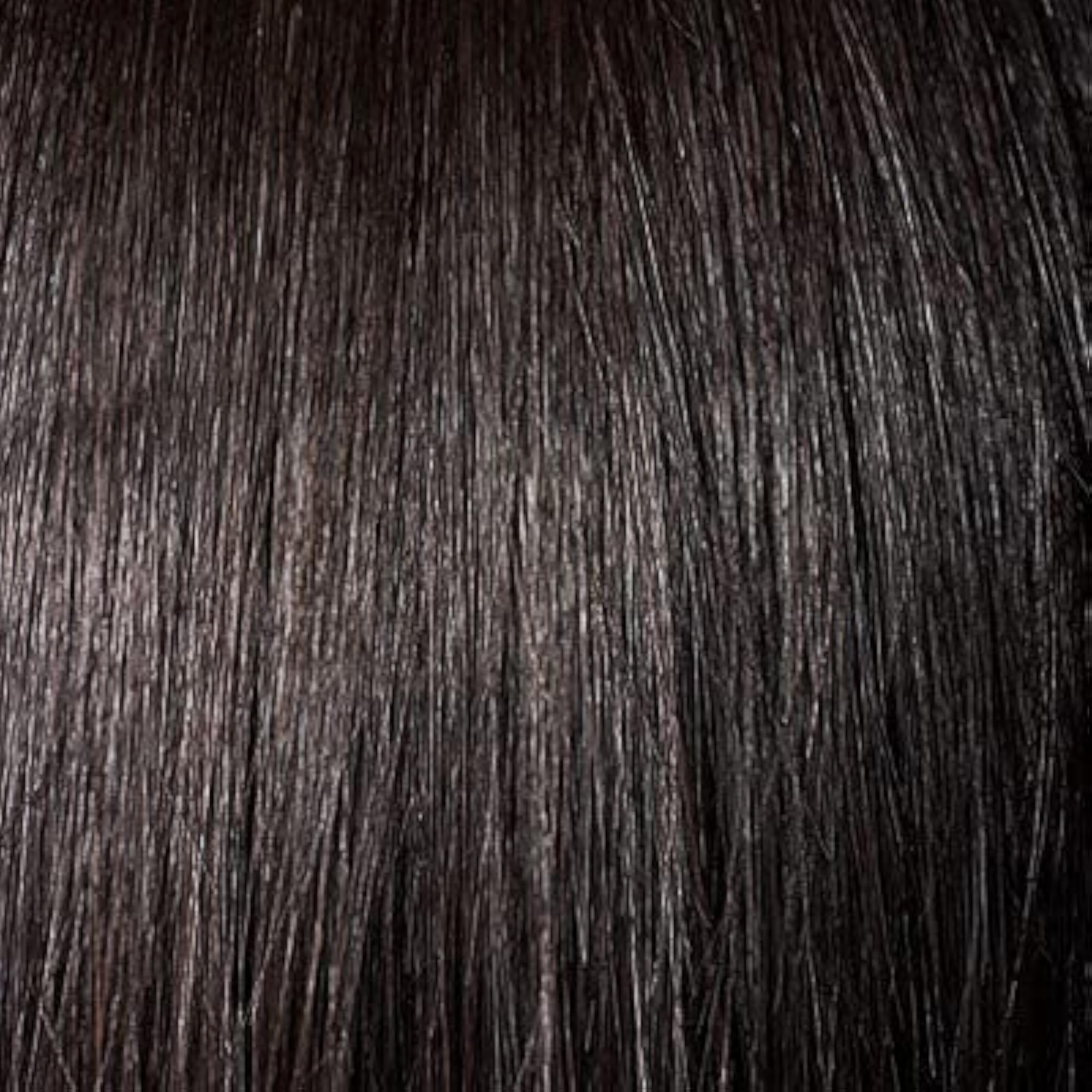 Synthetic Hair Half Wig Quick Weave Annie, Black