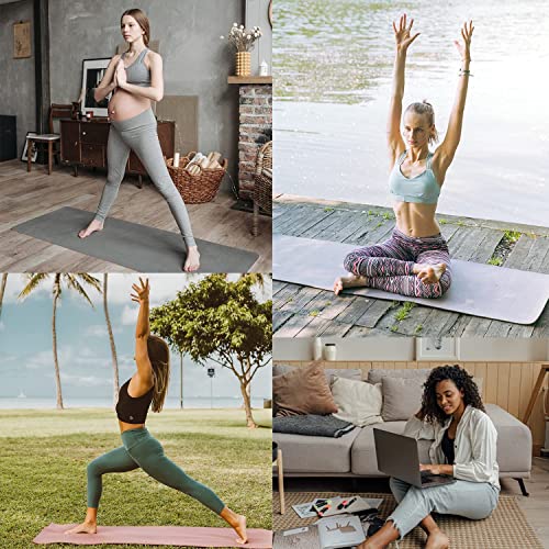 3 Pairs Yoga Socks Pilates Socks Non Slip Grip Socks For Women Pilates Ballet Barefoot Workout Non Slip Socks With Straps (Black,Dark Gray,Wine Red) #TOP6