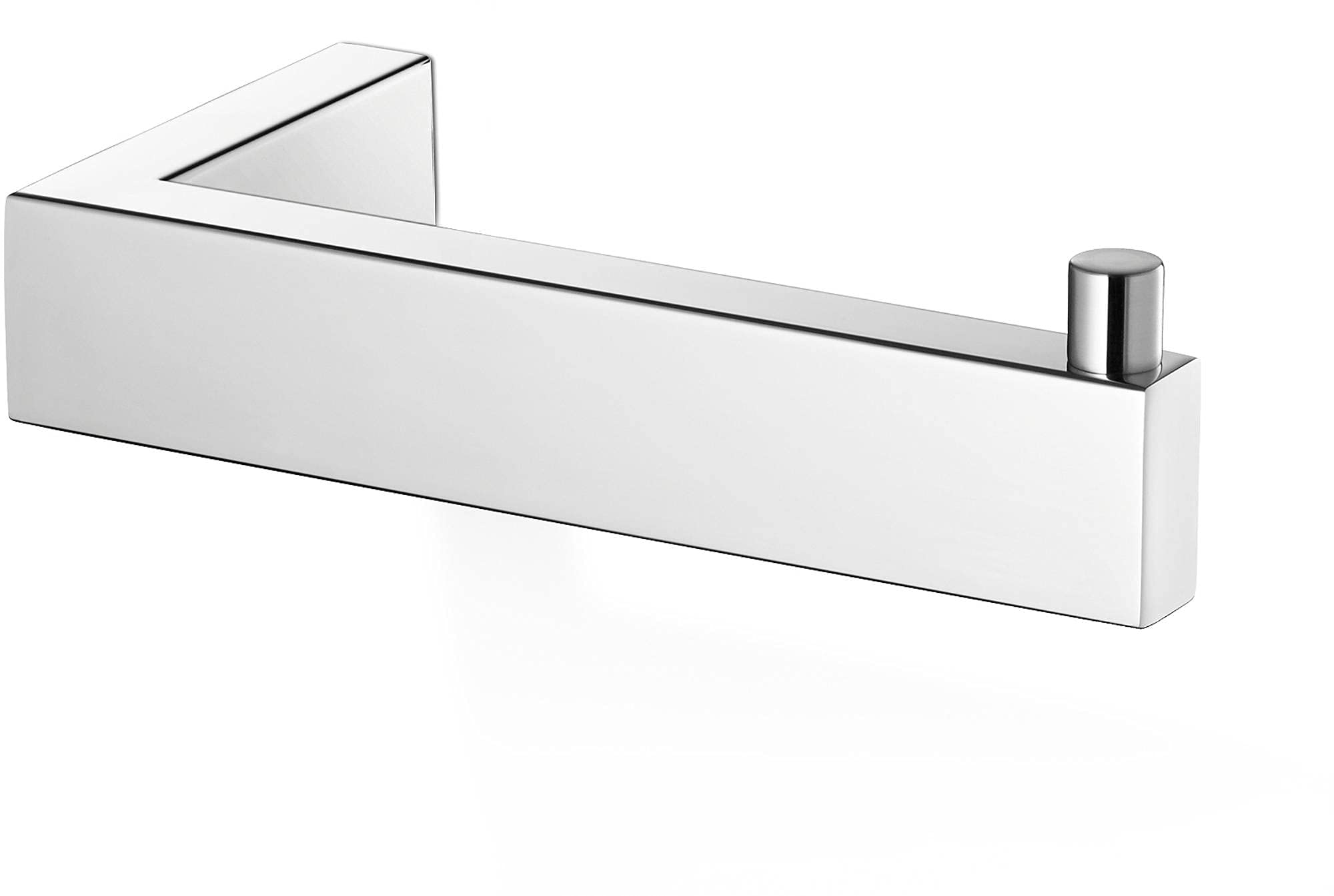 ZACK 40043 Linea Wall Mounted Toilet Roll Holder with High Gloss, 1.57 by 5.71 by 3.15
