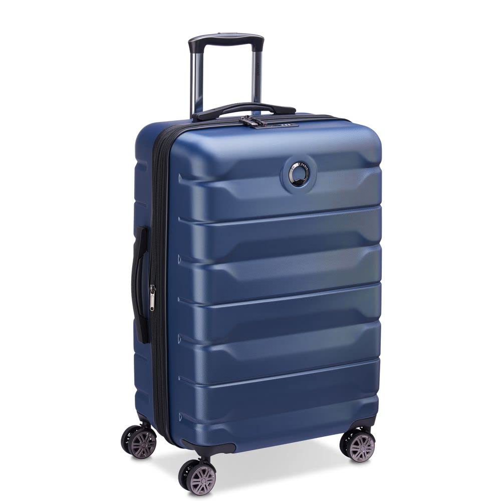 Delsey Valigia Espandibile 4 Ruote Doppie 68 cm, Adulti Unisex, Rosso-04 (Rosso), 68 cm