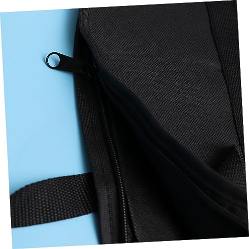 PRETYZOOM 2pcs Garment Bag for Travel Breathable Suit Cover Gusseted Design for Portable Oxford Storage Bag Black2