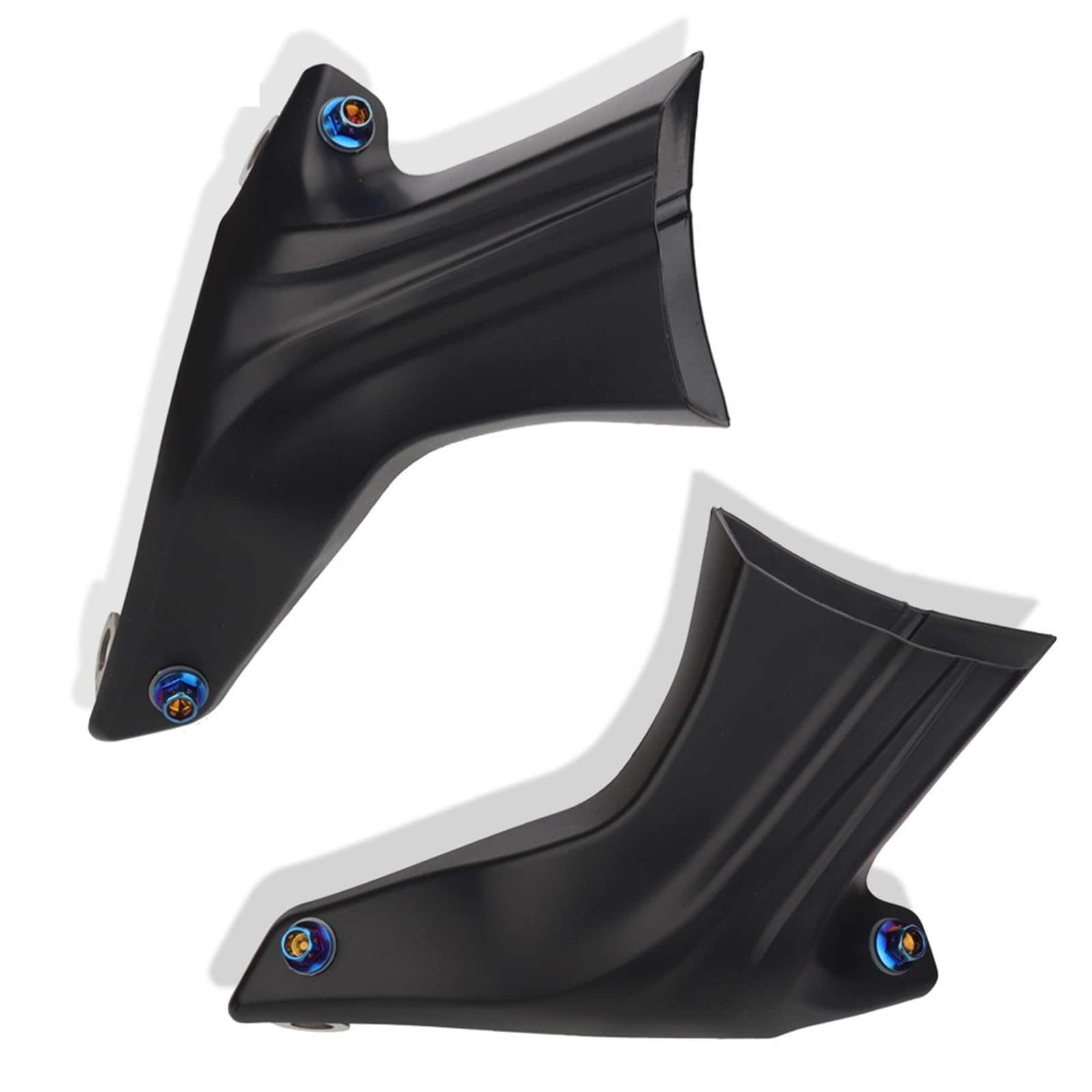 Pinza de Freno de Motocicleta refrigerada por Aire Compatible con Yamaha YZF1000 R1 R1S YZF600 R6 R6S FZ1 FZ1S FZ6 FZ6S ABS Refrigeración de Pinza de Freno Conducto de Aire d(Style 1 Set)