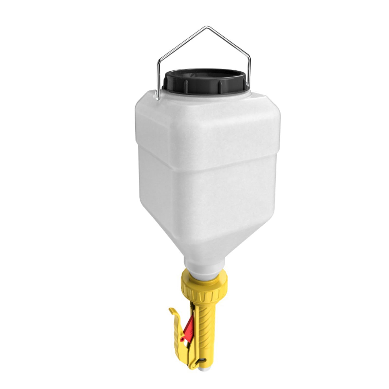 Large Capacity Plastics Sauce Dispenser Hanging Salad Dressing Bottle Portable 5.5L Hanging Squeeze Bottle Easy to Use