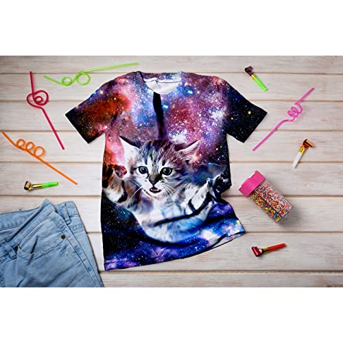 Image of Kids Tie Dye Shirt 6-18 Years Children Hippies Senior Tie-Dye Tee Tshirt for Boys' Girls'