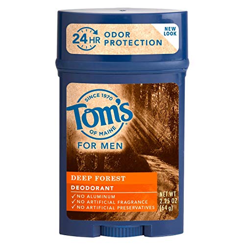 Tom's of Maine For Men Deep Forest Deodorant 2.25 oz (Packs of 4)