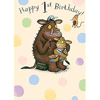 The Gruffalo GR006\"1st\" Birthday Card
