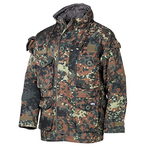 Kommandojacke, Smock, Rip Stop, Flecktarn - L