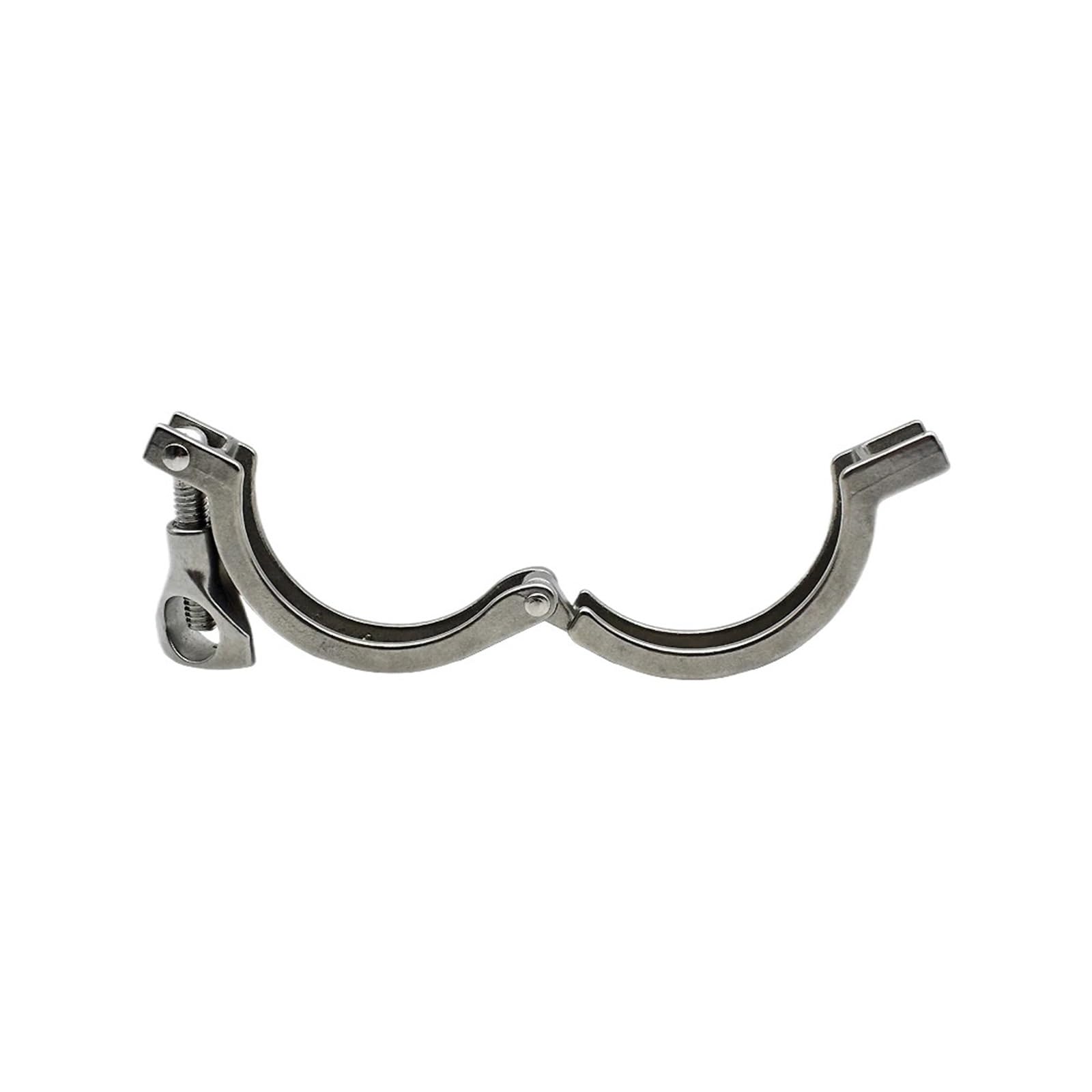 Morsetto triplo da 1,5"-4" in acciaio inossidabile 304 raccordo rapido 25,4/50,5/64/77,5/106/119 mm(K119mm)