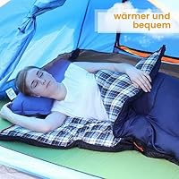 REDCAMP XL Baumwollschlafsack Warmer, Erwachsene, Flanell, 3-4 Jahreszeit – Ansicht 2