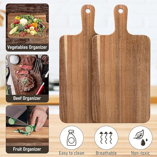 Planches à découper en bois lot de 10 pour ne plus manquer de plats - 4