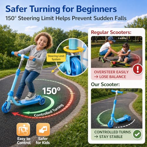 Wefaith Preschool Toddler Kick Scooter