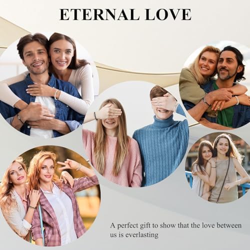 Pulseras Pareja Nudo Concéntrico 2 Piezas 51S0bWcmvQL. AC SR38. SL1000