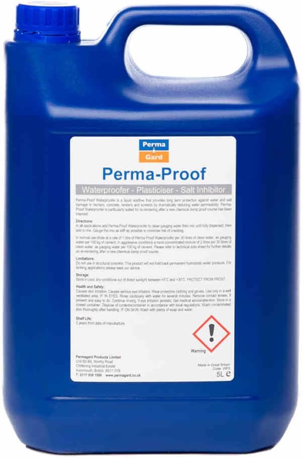 Permaproof Waterproofer - Render Additive 5L