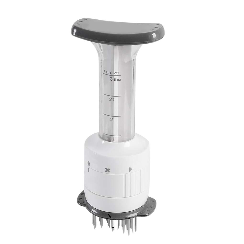 Attendrisseur de viande et injecteur sauce pour barbecue réussi