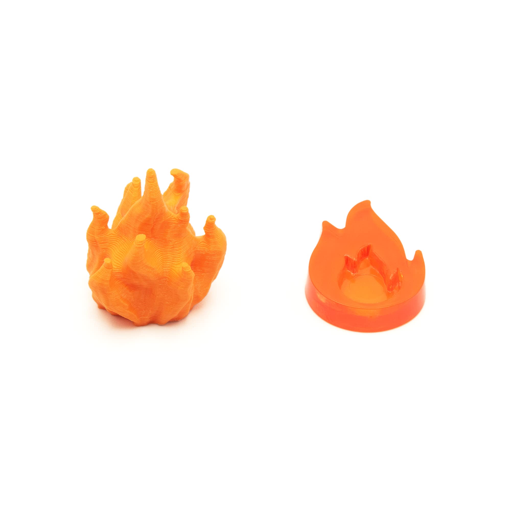 Token Fiamma Per Giochi Nemesis E Nemesis Lockdown, 12 Pezzi, 3D - 3