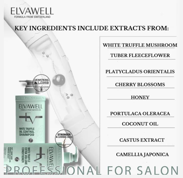 Elvawell-White-Truffle-Oil-Control-Shampoo-and-Extra-Volume-Conditioner-Set-500-ml