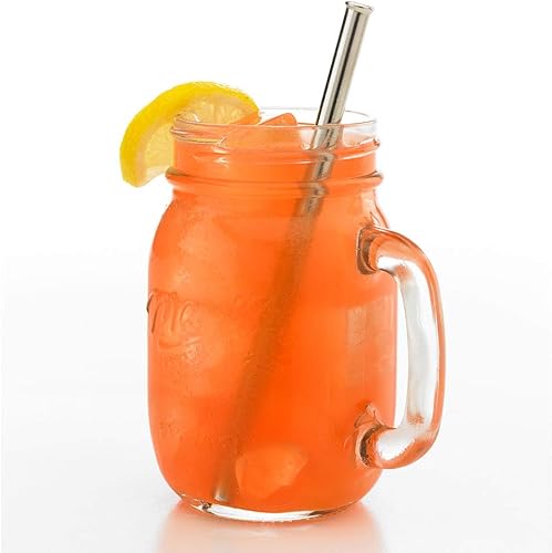 Miniatura 4 de Barfly paja de acero inoxidable, 6 12", 516" de diámetro, recta