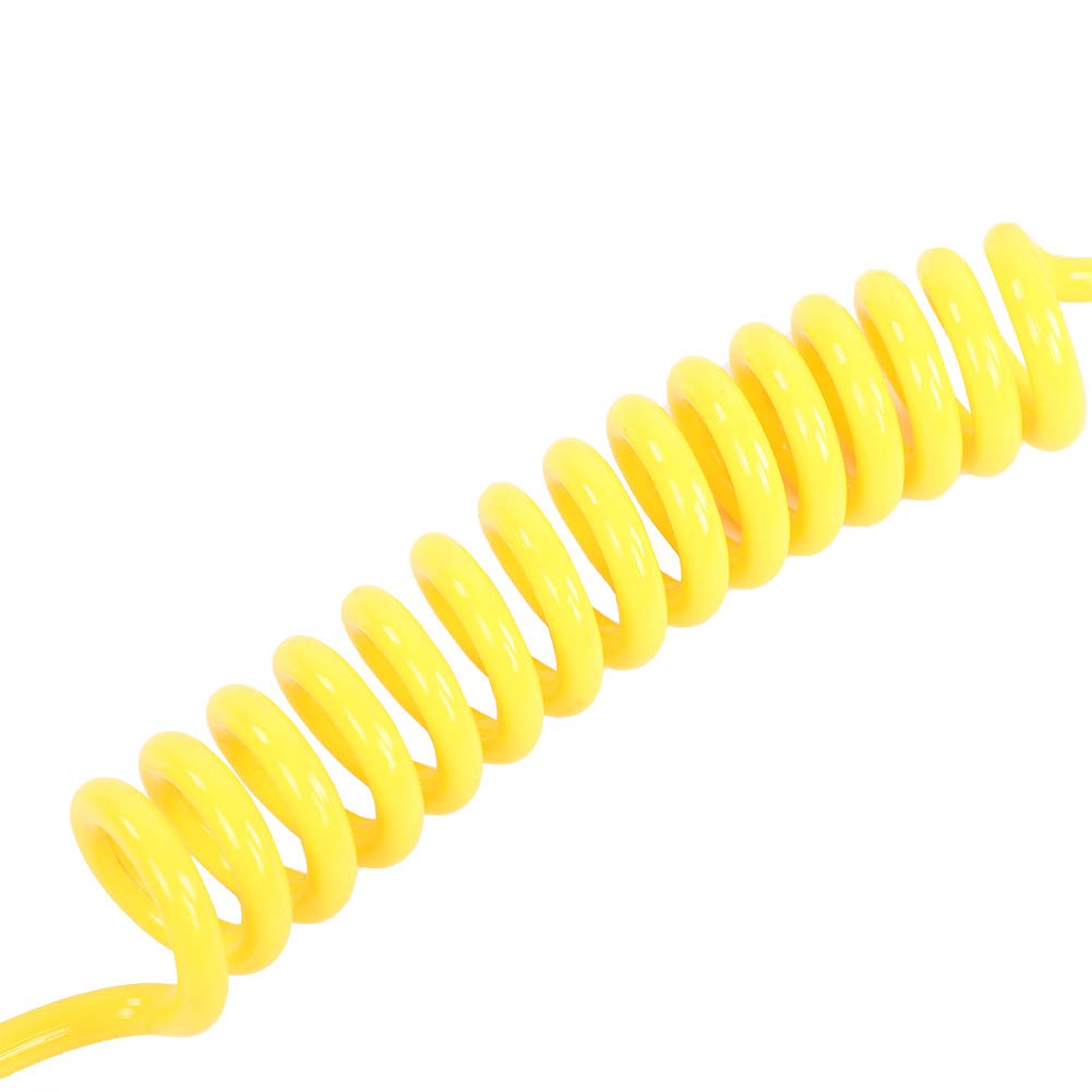 ZJchao Surfboard Leash, Surfing Leash PU Sail Board Leashes with High Strength for Surfboard (Yellow)