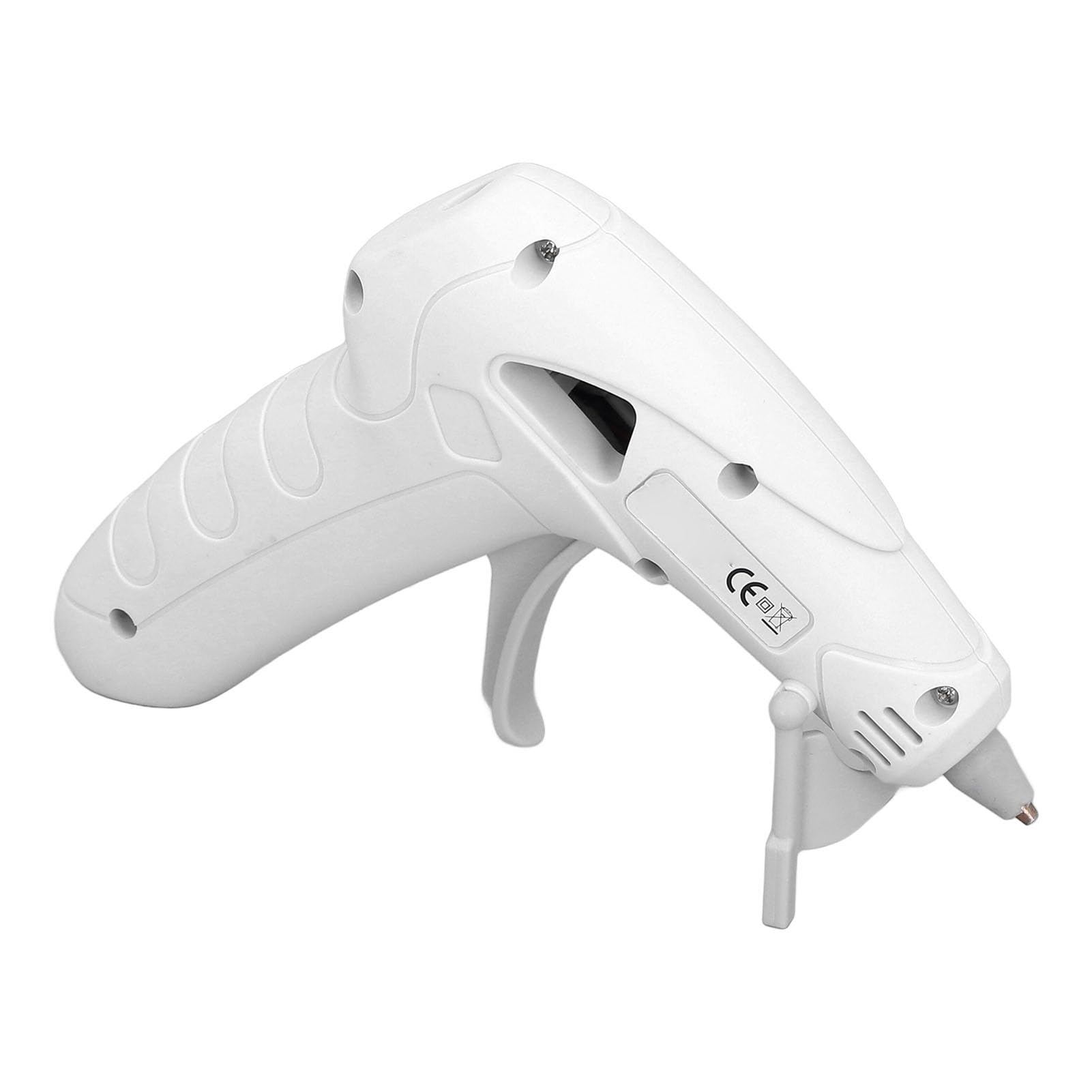 Mini Glue Gun, 3V?4.7V Portable Fast Heating Cordless Hot Glue Gun Kit Strong Adhesion Rechargeable for DIY Crafts (White)
