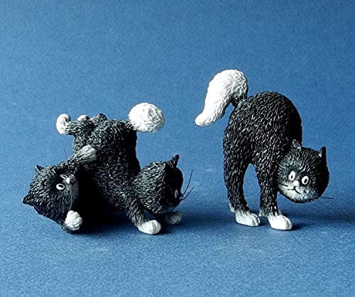 Statue Frohe Tage Katzen extra von Albert Dubout