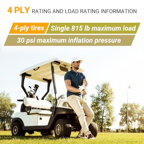 2-Pack 18x8.50-8 Tubeless Tires