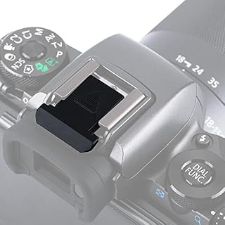 JJC Osłona Hot Shoe do aparatów Canon DSLR, Powershot i lustrzanych z gorącymi butami - czarna (zobacz opis więcej kamer kompatybilnych)