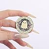 Cute Ghost Enamel Pin Butterfly Flower Round Brooch for Women Men Cartoon Novelty Living the Dream! One Nightmare at a Time Lapel Pins Badge Halloween Bag Jacket Backpack Hat Clothes Accessories #3