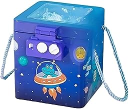 Unicorn/Mermaid Coin Box for Kids, Money Bank for Kids, Piggy Bank for Kids, Coin Box with Password, Unicorn/Mermaid Gifts for Girls, Best Return Gifts for Kids (Crocodile)