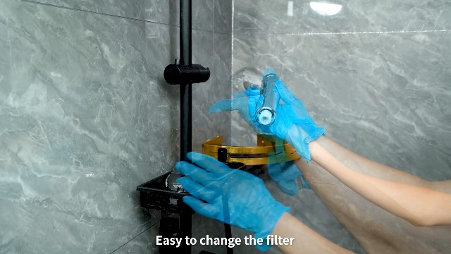Inline-Safe Legionela Water Filter For Wall Shower Legionela Shower Head Filter Removed 99.99999 - View #12